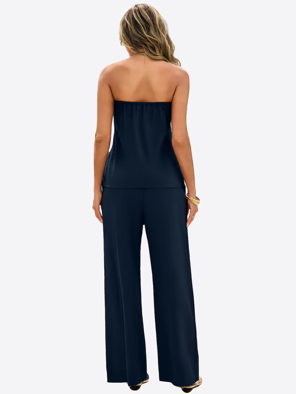 Kyle Strapless Top and Pants Set