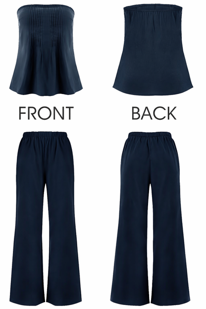 Kyle Strapless Top and Pants Set